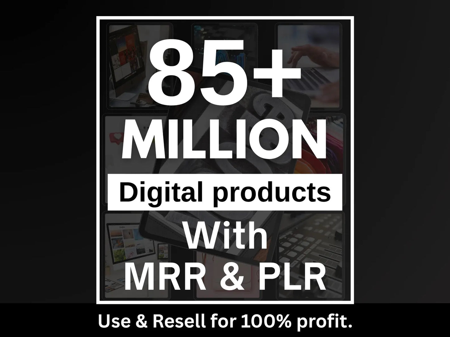 85 Million+ Ultimate PLR MRR Bundle Ideal for Passive Income | Plr Mrr Digital Products| Master Resell Rights | All our PLR Digital Products